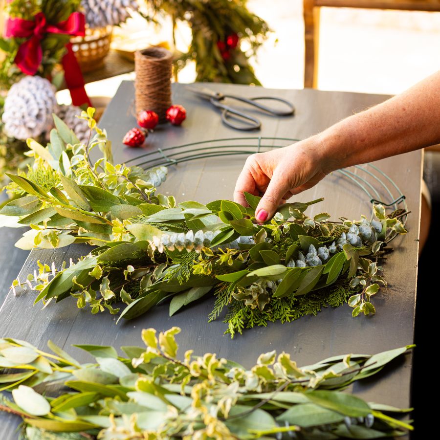 Holiday Wreath Workshop - Saturday, December 6, 2025 at 11:00 AM