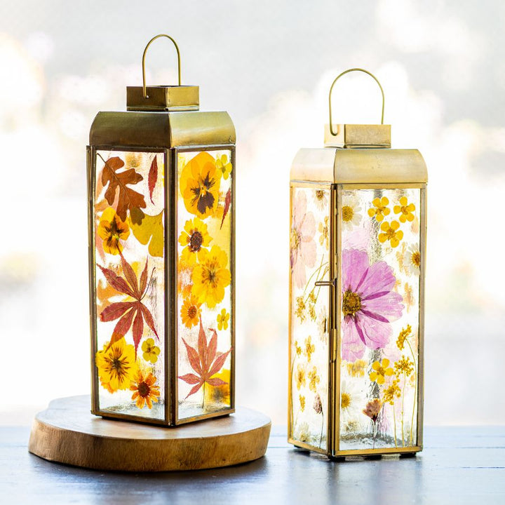 Floral Glass Lantern Workshop - Saturday, November 1, 2025 at 5:00 PM
