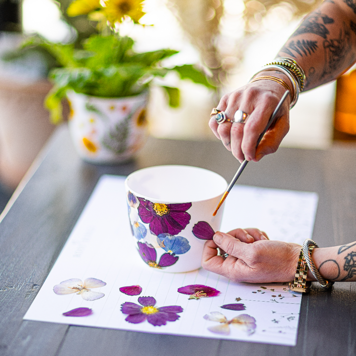 Off-Site Private Pressed Floral Flower Pot Workshop - Magic Mind x Gravity Haus + Sunday, July 20, 2025 at 10:00 AM