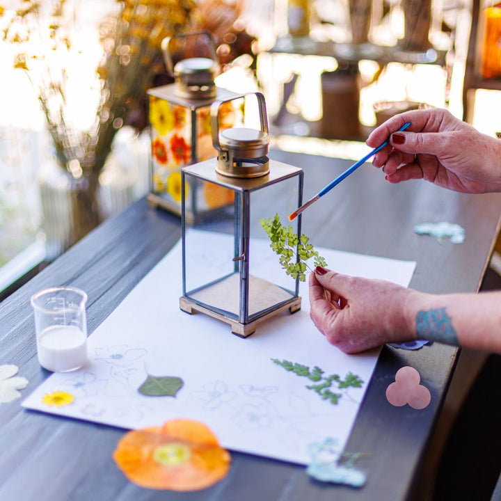 Floral Glass Lantern Workshop - Tuesday, November 17, 2026 at 6:00 PM