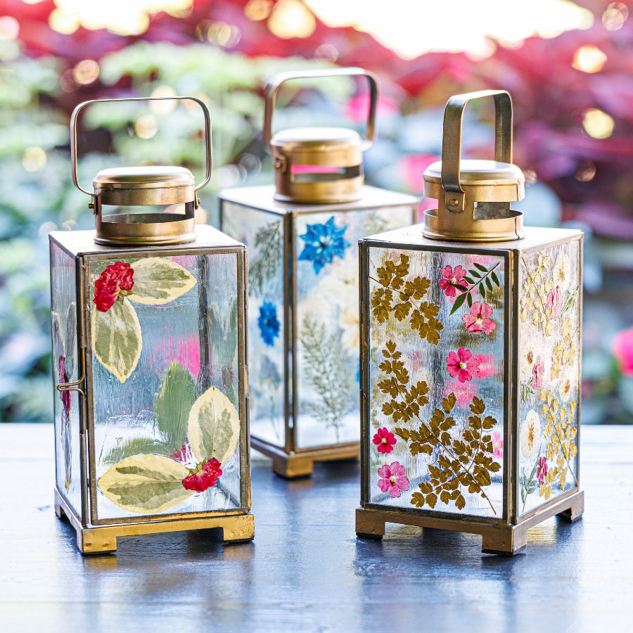 Floral Glass Lantern Workshop - Saturday, December 19, 2026 at 5:00 PM