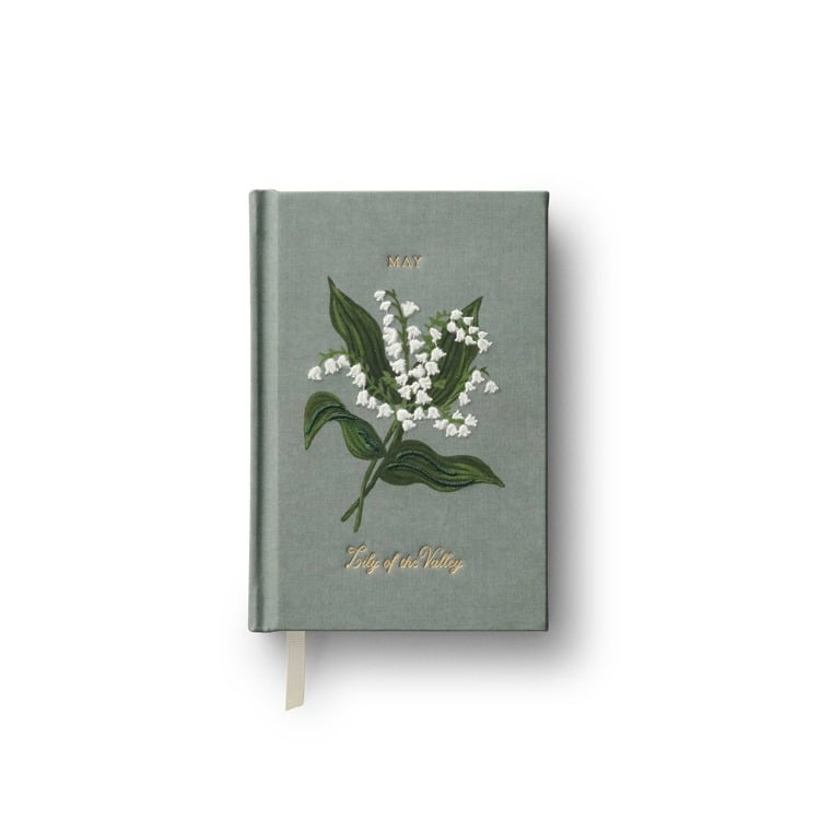 Birth Month Mini Embroidered Journal - May